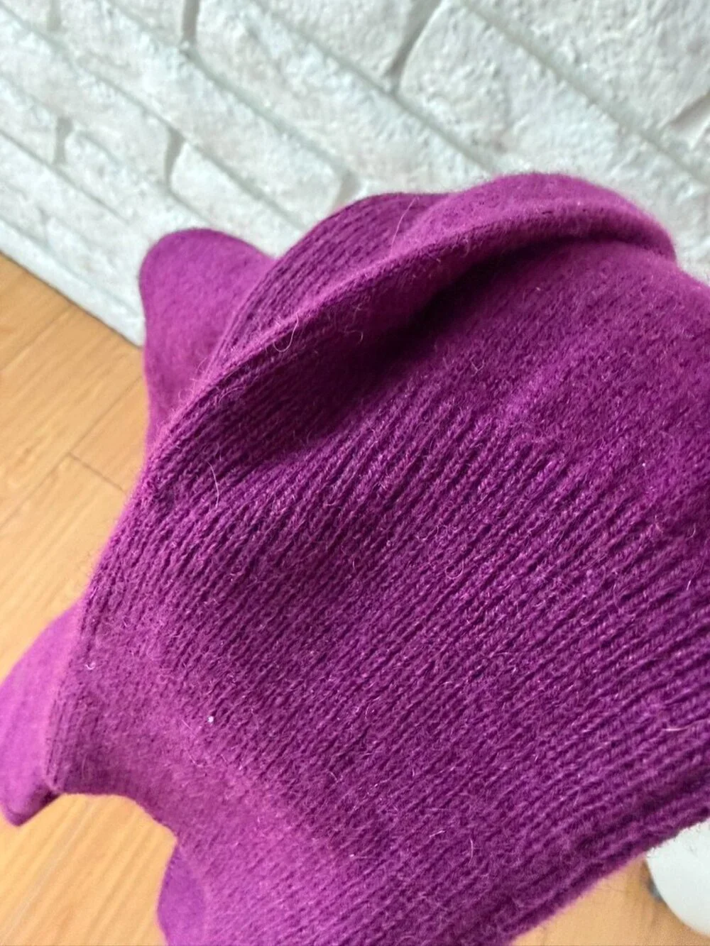 Halogen Purple 100% Cashmere Sweater Sz XL (S-14)